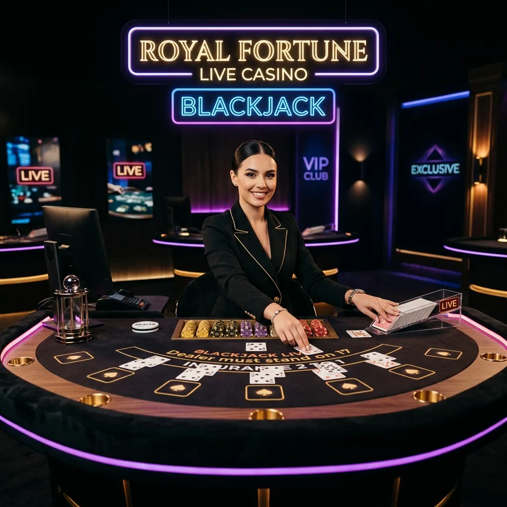 Table luxueuse de Live Casino avec croupière en direct